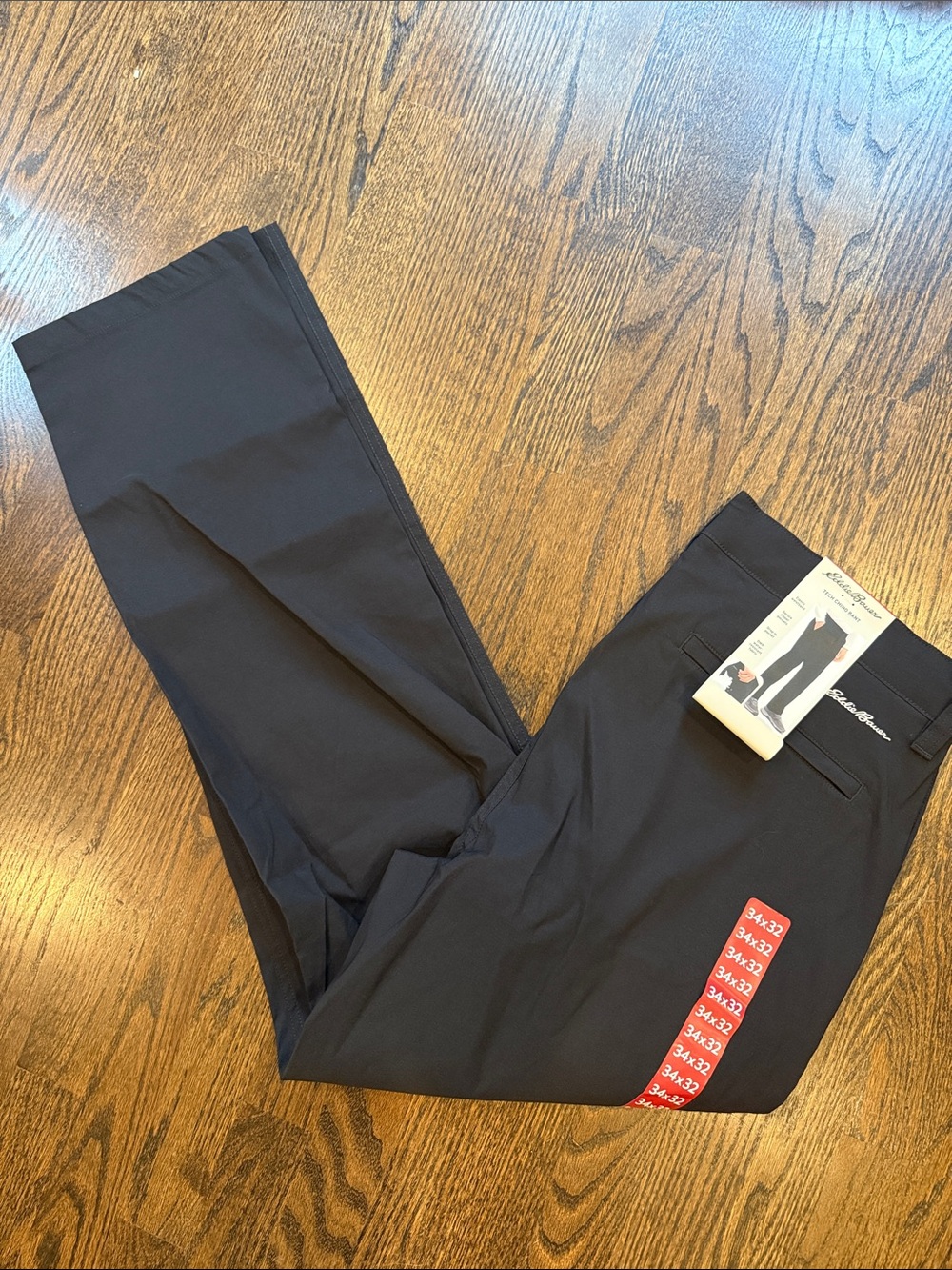 Men's Black Performance hiking Pants  Eddie Bauer hiking 34x32